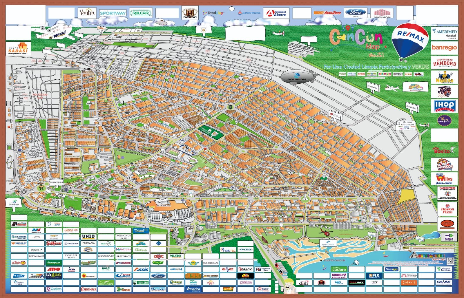 Nuevos Mapas de Cancún Disponibles
